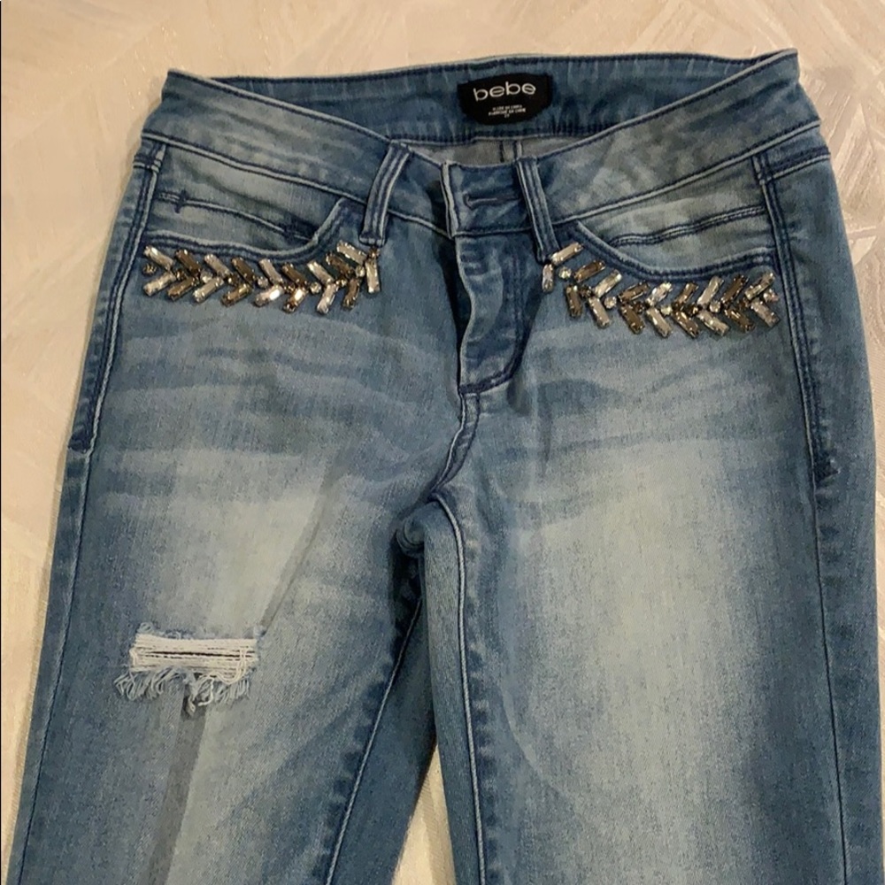 * Excellent condition* Bebe jeans size 25